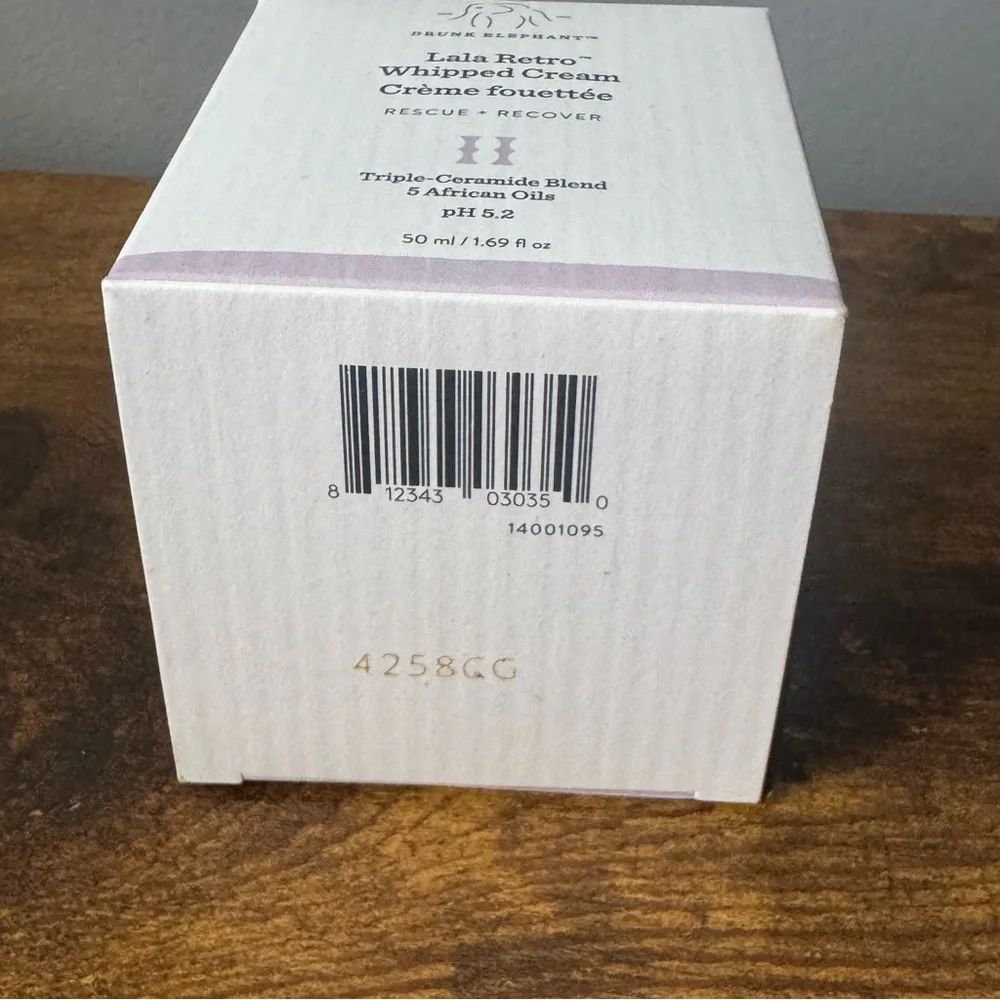 Drunk Elephant Lala Retro Whipped Cream 50ml‎ Triple Ceramide NIB
